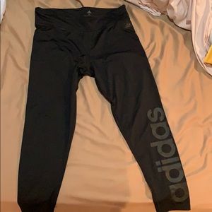 Black adidas leggings
